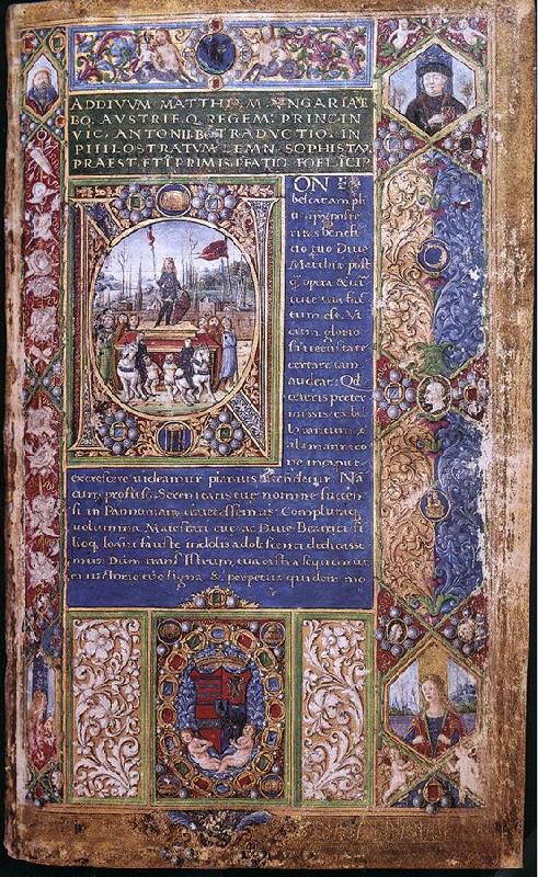 ATTAVANTE DEGLI ATTAVANTI Codex Heroica by Philostratus  ffvf china oil painting image